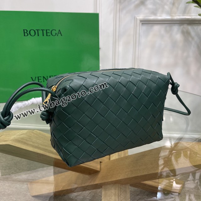 Bottega veneta高端女包 98091 寶緹嘉新款編織小方包 BV經典款手工編織小號肩背女包  gxz1340